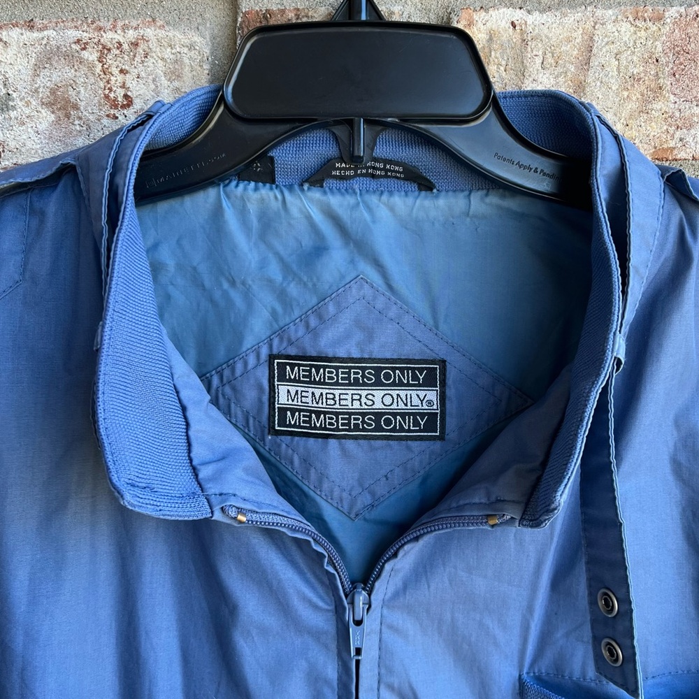 ππ£ Vintage 80βs Members Only Racer style jacket - Picture 4 of 10